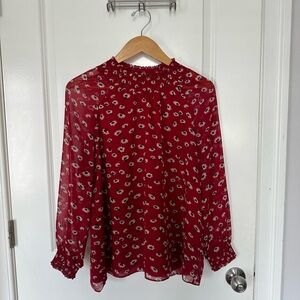 Madewell Flower Blouse